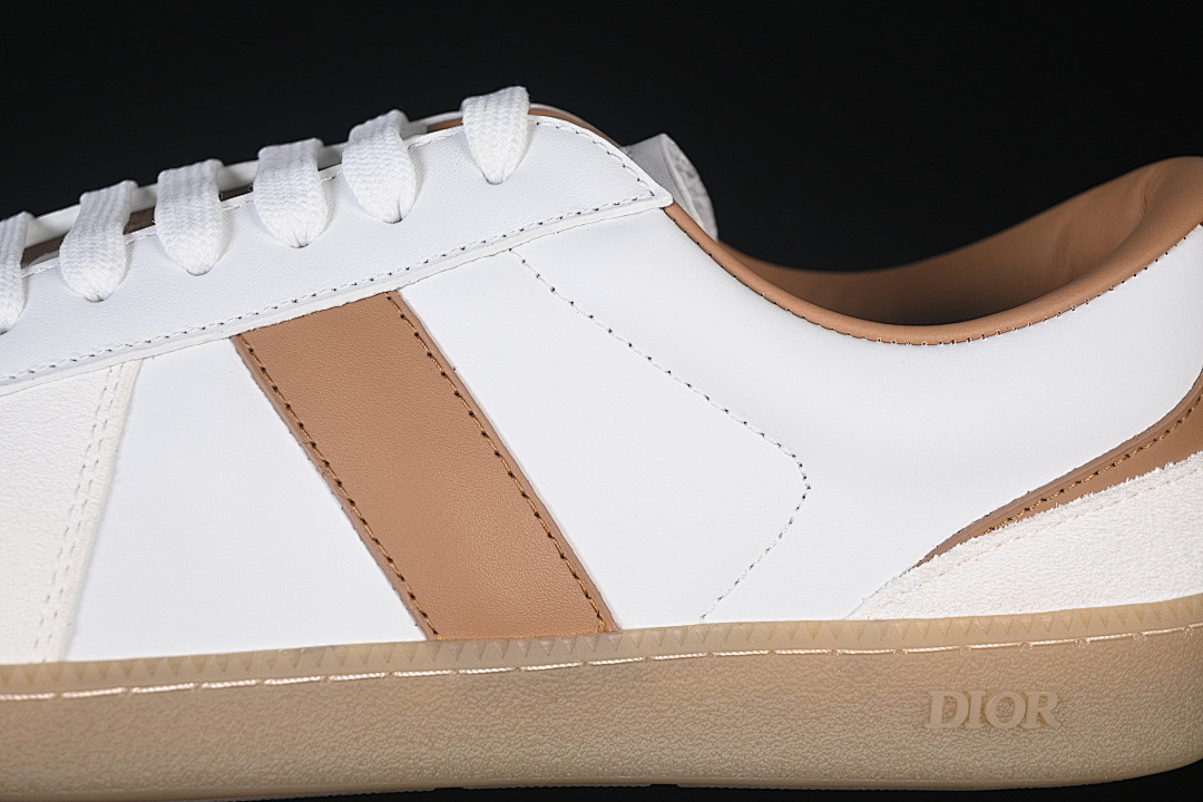 Dior [LOW-TOP DERBY SHOES WHITE/BROWN/WHITE]-[WOMAN:39]-[MAN:40-45] - Image 7