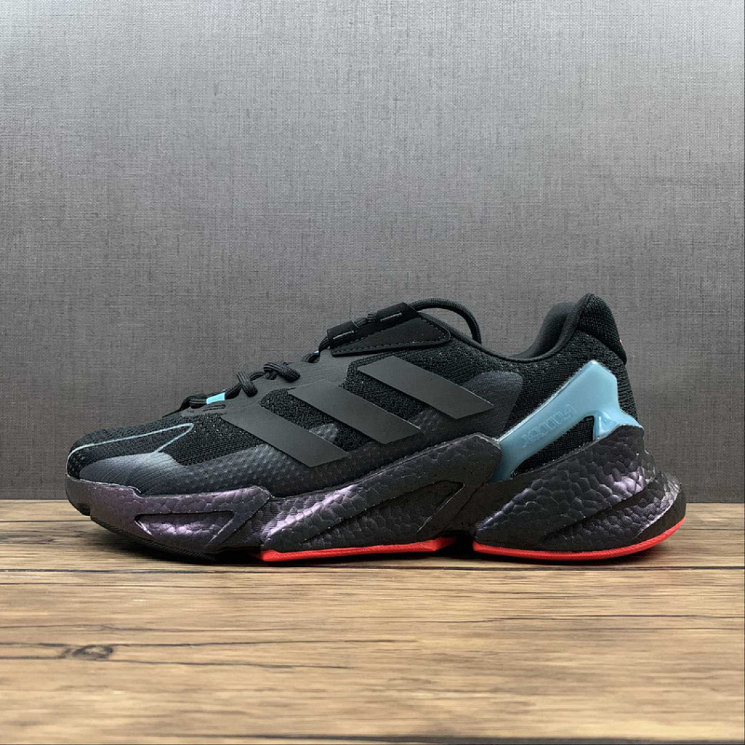 Unbranded [S23665]-[X9000L4 SHOES CORE BLACK/CORE BLACK/PULSE AQUA]-[WOMAN:36-39]-[MAN:40-45], photo 1