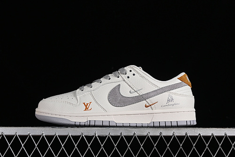 Nike DUNK LOW SB L*V WHITE/GREY/BEIGE · FC1688-191, photo 1