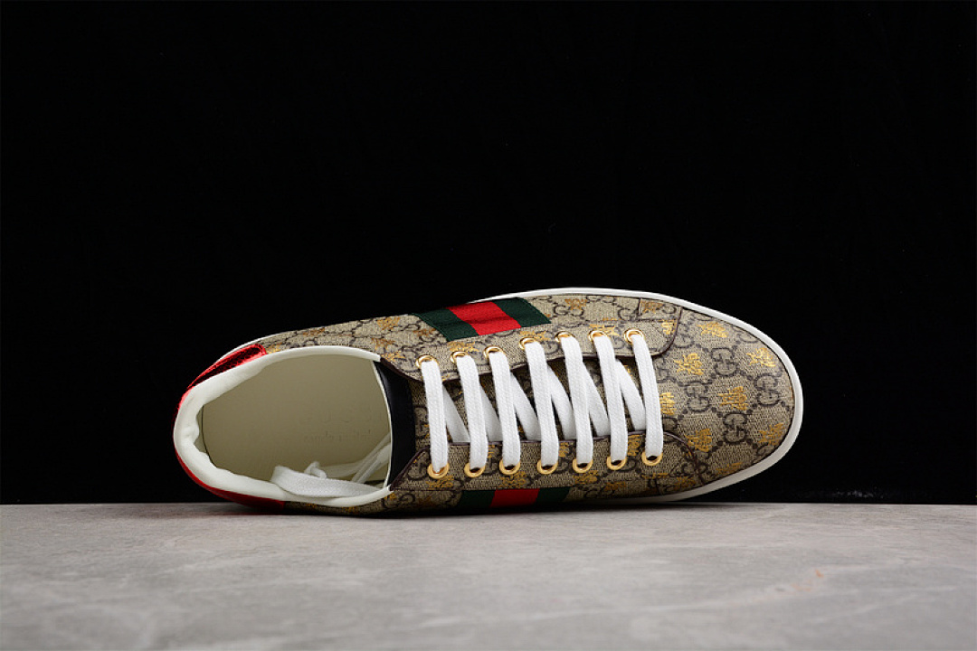 Gucci [GU*CCI DISTRESSED SCREENER SNEAKERS BROWN/NAVY BLUE/RED]-[WOMAN:35-39]-[MAN:40-44] - Image 14