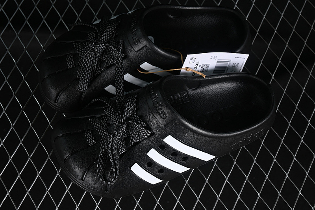 Adidas [JH9848]-[ADILETTE CLOGS WHITE/BLACK]-[WOMAN:36-39]-[MAN:40-44] - Image 9