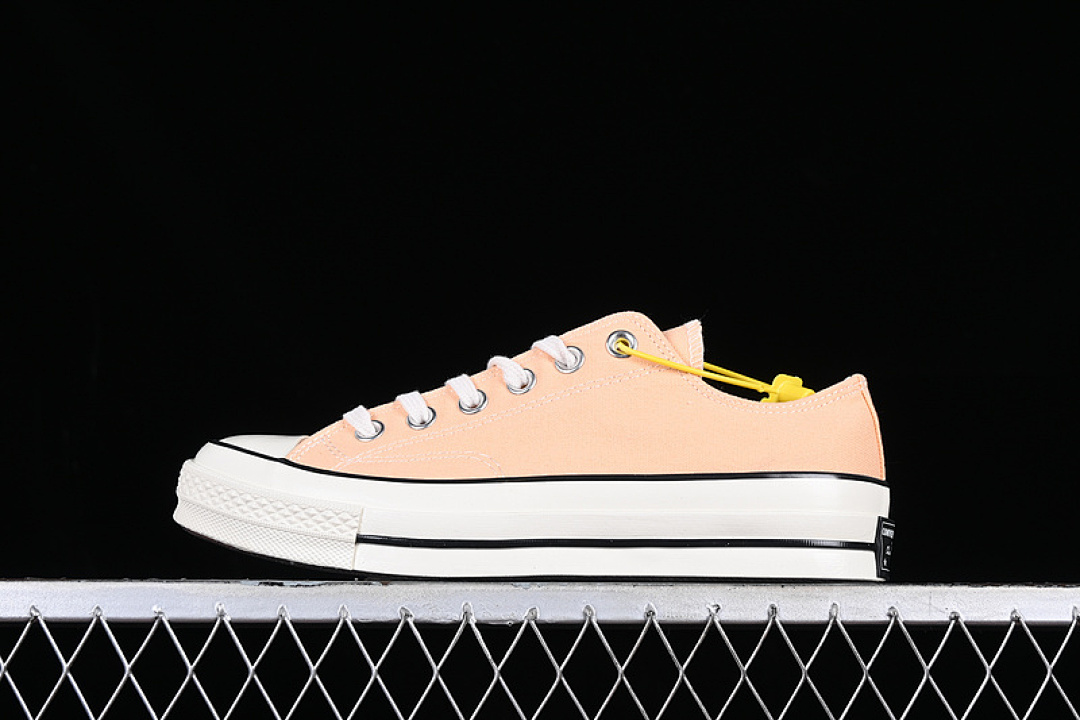 Converse [A03448C]-[CONVERSE CHUCK 70 VINTAGE CANVAS LOW CHEEKY CORAL/EGRET/BLACK]-[UNSIEX:35-44], photo 1