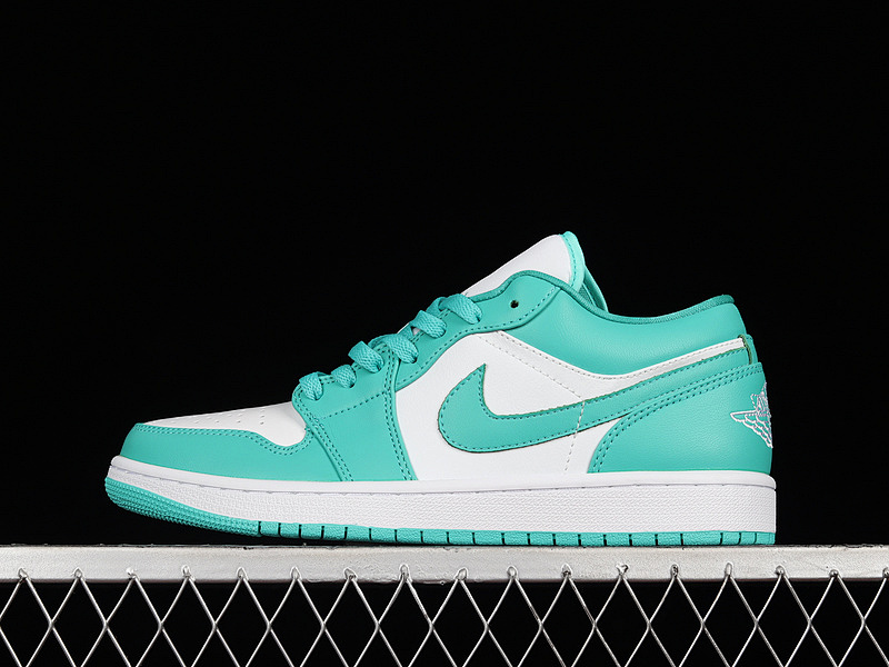 Jordan AIR Jordan 1 LOW TURQUOISE WHITE/WHITE/NEW EMERALD · DC0774-132, photo 1