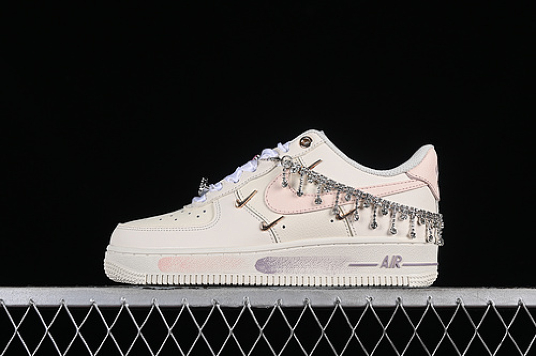 Nike [FV1122-333]-[AIR FORCE 1 07 LOW PINK/PURPLE/WHITE]-[WOMAN:35.5-42], photo 1