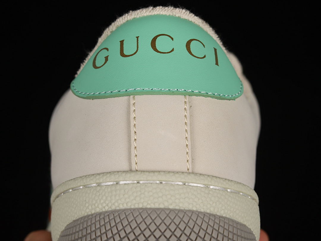 Gucci [9Y9209666]-[GU*CCI SCREENER SNEAKERS LIGHT GREY/GREEN/RED]-[WOMAN:35-40] - Image 7