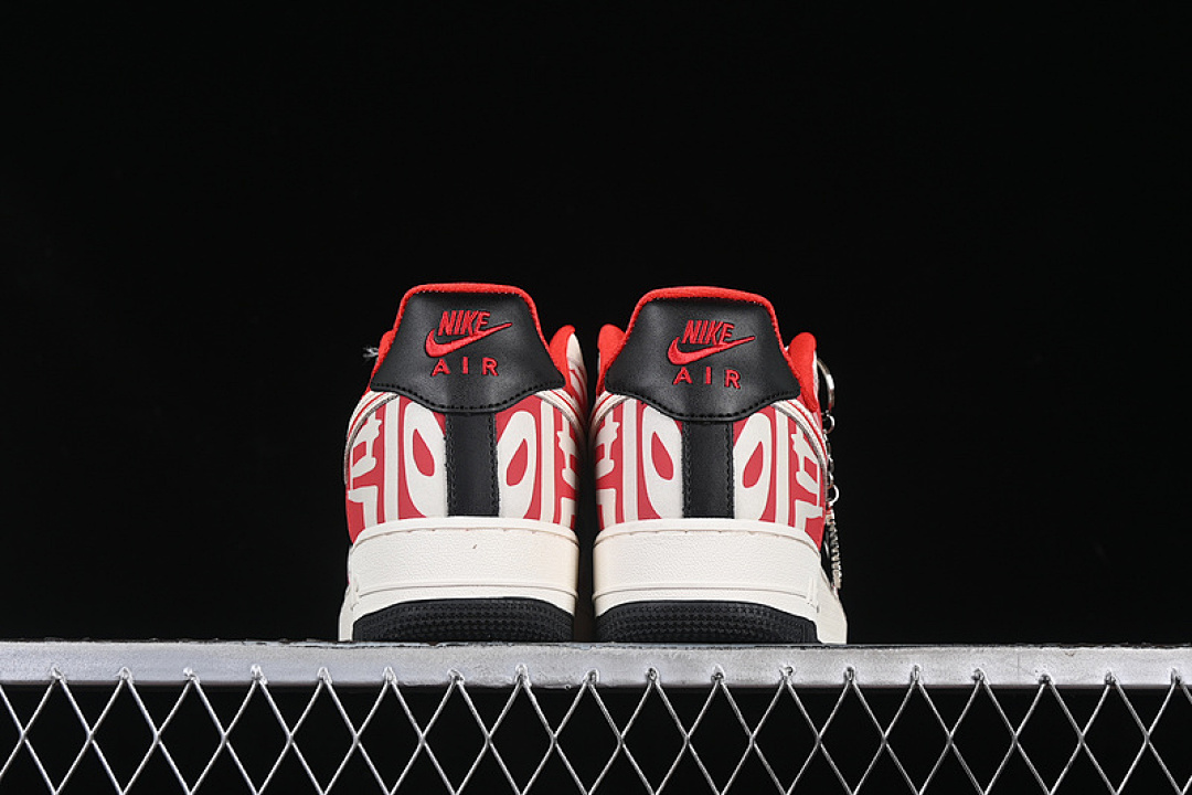 Nike [DF0188-020]-[AIR FORCE 1 07 LOW WHITE/RED/BLACK]-[WOMAN:36-39]-[MAN:40-45] - Image 14