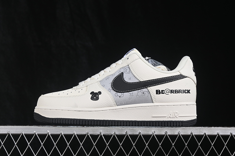 Nike Nike AIR FORCE 1 07 LOW CASUAL SNEAKERS WHITE/BLACK/GREY · DW8806-017, photo 1