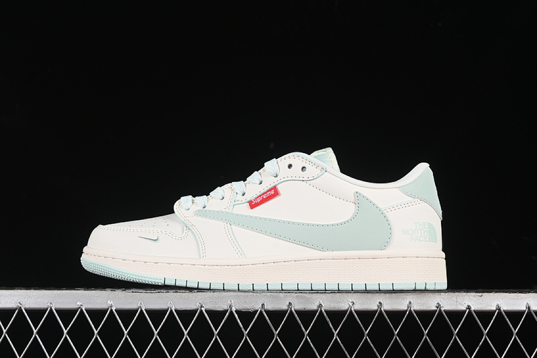 Jordan [XZ5158-001]-[TRAVIS SCOTT X FRAGMENT DESIGN AIR JORDAN 1 LOW OG SP OFF WHITE/GREEN]-[36-45], photo 1