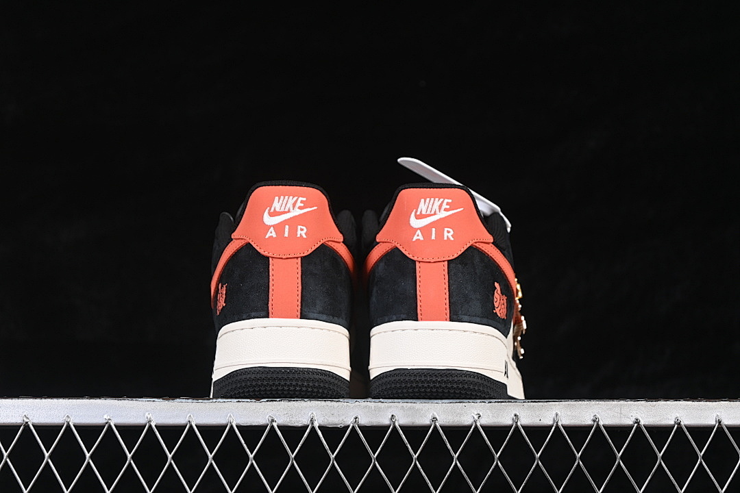 Nike [XD0028-006]-[AIR FORCE 1 07 LOW CASUAL SNEAKERS WHITE/BLACK/RED]-[WOMAN:36-39]-[MAN:40-45] - Image 14