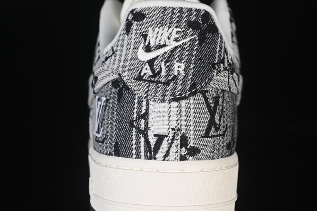 Nike [DF0188-077]-[AIR FORCE 1 07 LOW LV WHITE/GREY/BLACK]-[WOMAN:36-39]-[MAN:40-45] - Image 7