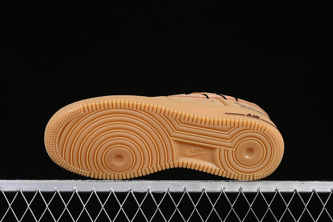 Nike [CJ9179-200]-[AIR FORCE 1 07 LOW FLAX/GUM LIGHT BROWN/BLACK/WHEAT]-[WOMAN:36-39]-[MAN:40-45] - Image 15