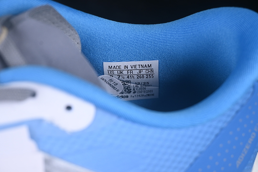 Adidas [KJ1996]-[ULTRA LIGHT AND BREATHABLE RUNNING SHOES BLUE/WHITE/GREY]-[WOMAN:36-39]-[MAN:40-46] - Image 5