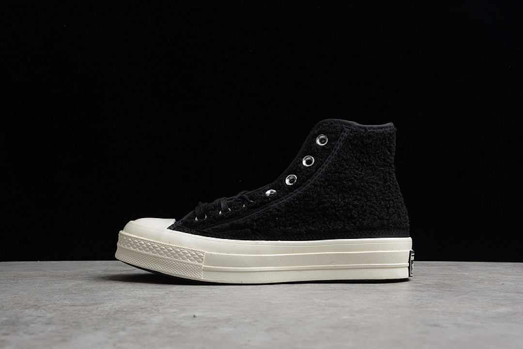 Converse [172005C]-[CHUCK TAYLOR 70S HIGH SHERPA BLACK/EGRET/BLACK]-[WOMAN:35-39]-[MAN:40-44], photo 1