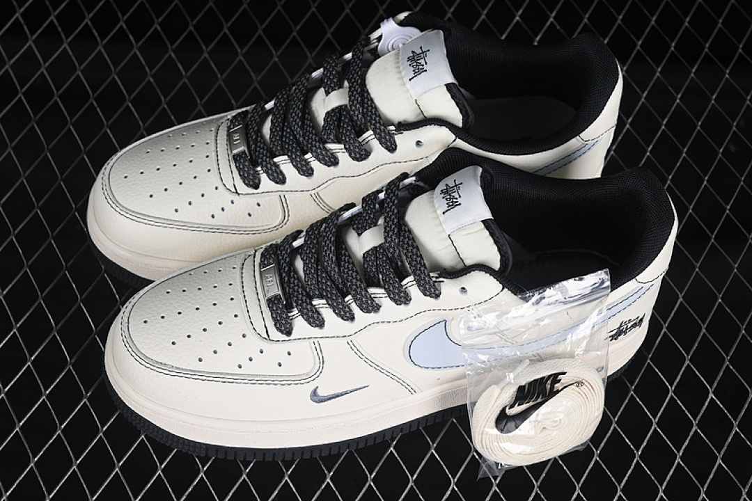 Nike [XZ6188-630]-[AIR FORCE 1 07 LOW WHITE/GREY/BLACK]-[WOMAN:36-39]-[MAN:40-45] - Image 11