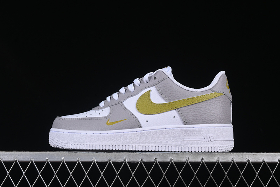 Nike [IB3881-001]-[AIR FORCE 1 07 LOW WHITE/GREY/GREEN]-[WOMAN:36-39]-[MAN:40-45] - Image 2