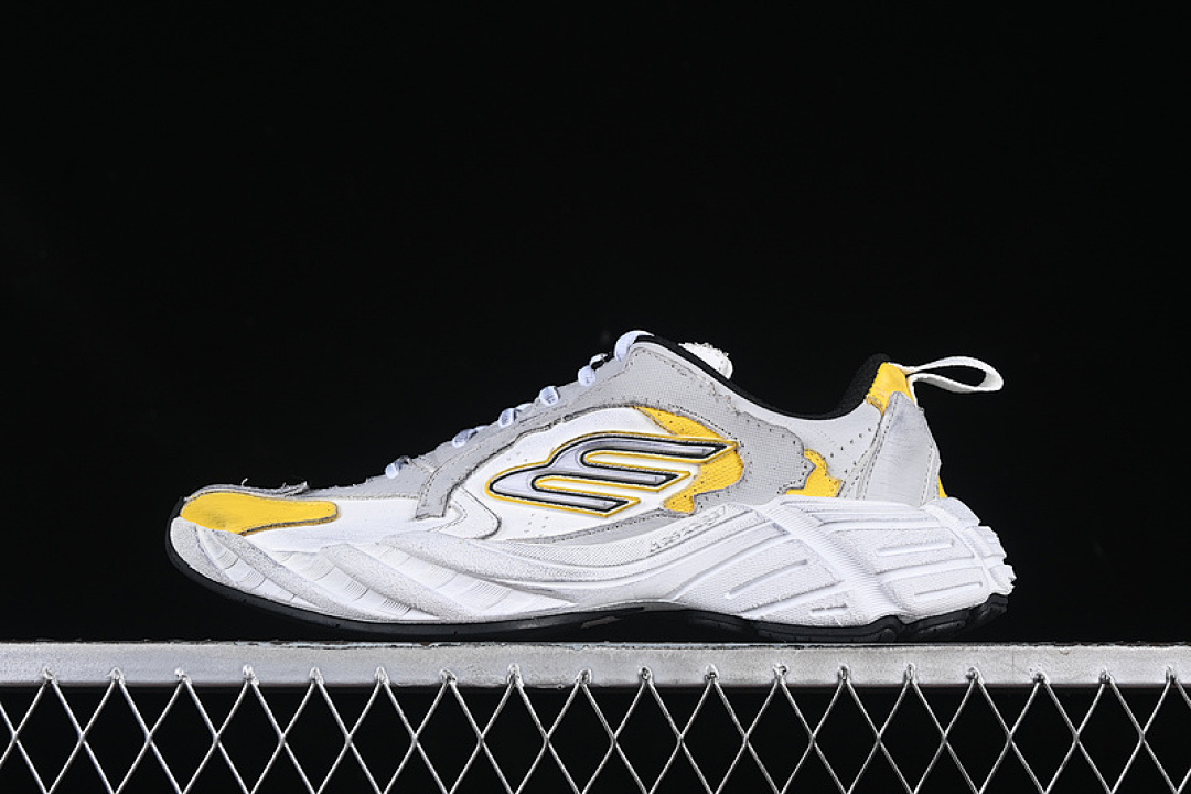 Balenciaga [WDWTS1971]-[BALENCIAGA MONDAY WHITE/GREY/YELLOW]-[WOMAN:35-39]-[MAN:40-46] - Image 2