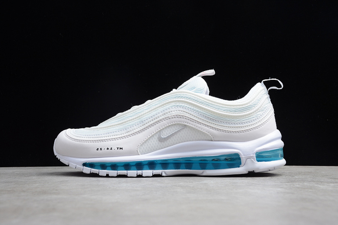 Unbranded [921826-101]-[AIR MAX 97 MSCHF X INRI JESUS HOLY WATER WHITE/GREY]-[UNISEX:36-45], photo 1