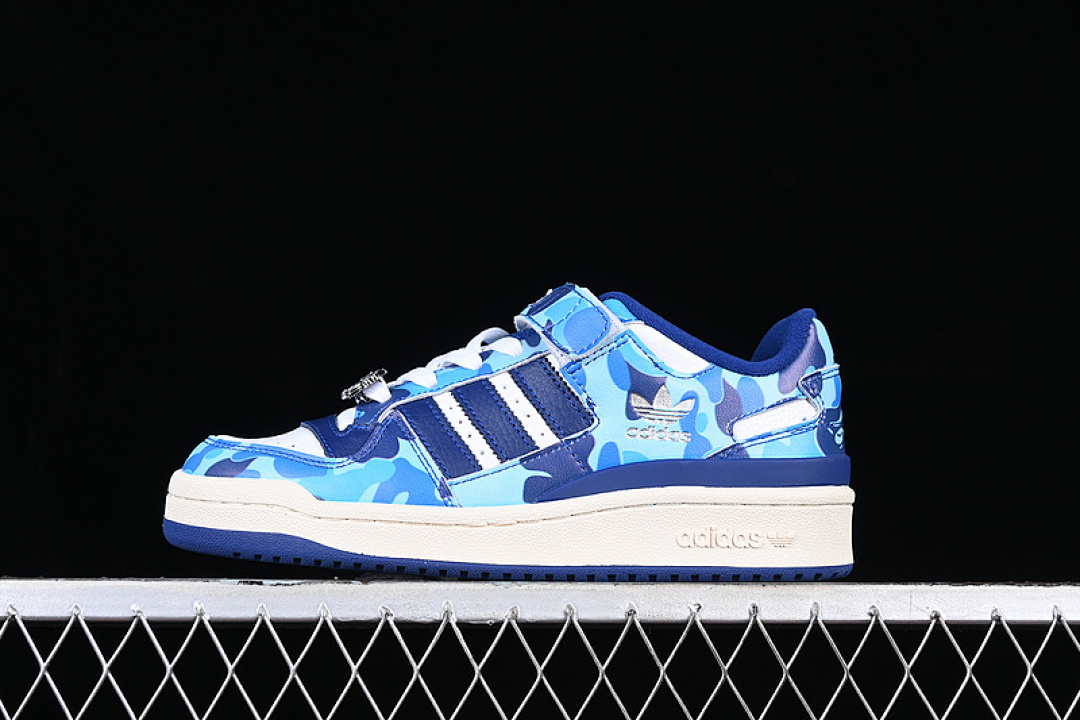Bape [ID4772]-[ADIDAS BAPE X FORUM LOW 84 CLOUD WHITE/SUPPLIER COLOUR/OFF WHITE]-[UNSIEX:36-45], photo 1