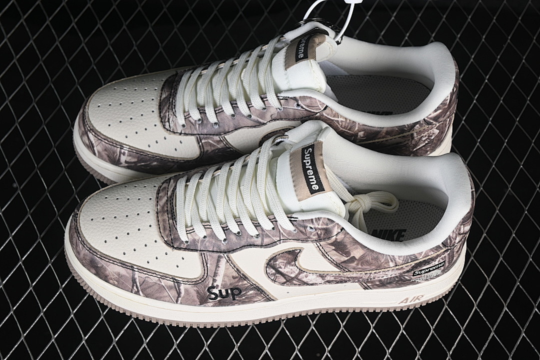 Nike [DF0188-125]-[AIR FORCE 1 07 LOW WHITE/GREY]-[WOMAN:36-39]-[MAN:40-45] - Image 11