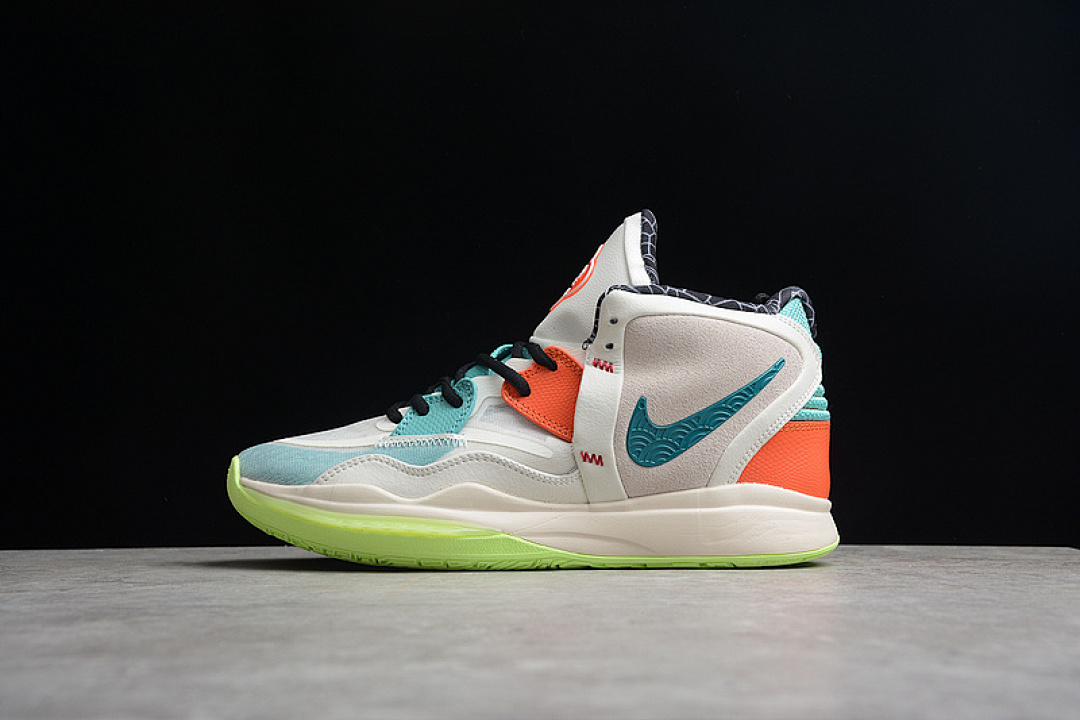 KYRIE 8 INFINITY EP CHINESE NEW YEAR LIGHT IRON ORE/SAIL/BARELY VOLT · DH5384-001, photo 1