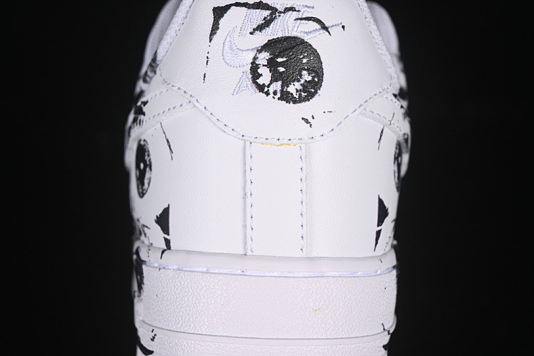 Nike [923044-100]-[CDG SUPREME AIR FORCE 1 07 LOW COMME DES GARCONS SHIRT WHITE/WHITE/WHITE]-[36-45] - Image 7
