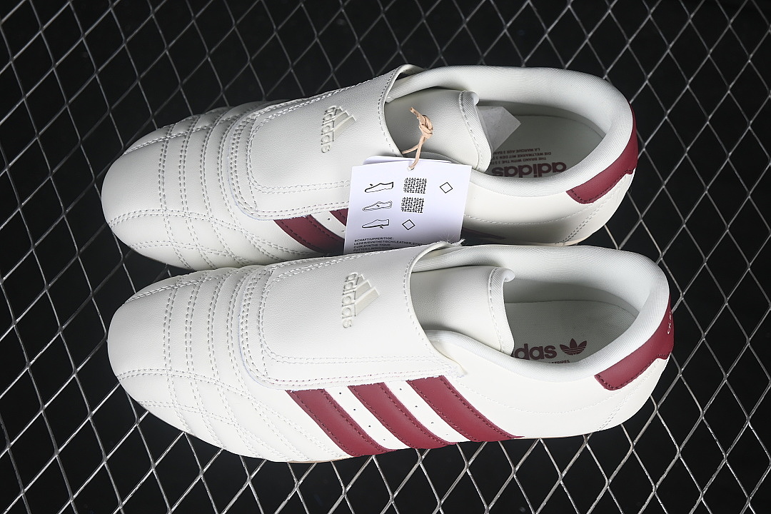 Unbranded [JS4527]-[TAEKWONDO LACE COMFORTABLE ANTI SLIP SHOES WINE RED/WHITE]-[WOMAN:35-39]-[MAN:40] - Image 10