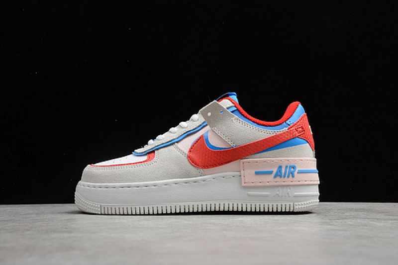 Nike Nike AIR FORCE 1 SHADOW SAIL/UNIVERSITY RED-PHOTO BLUE · CU8591-100, photo 1