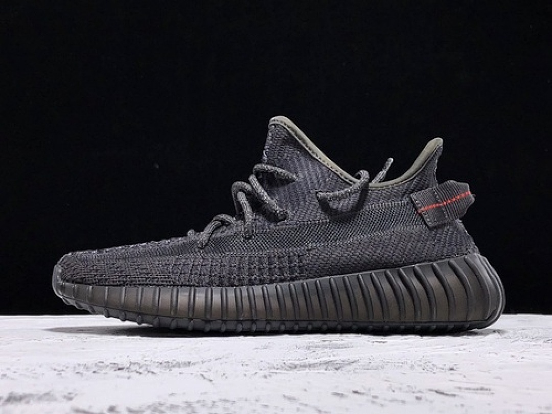 Adidas [FU9006]-[HUPU YEEZY BOOST 350 V2 BLACK-NON REFLECTIVE BLACK/BLACK], photo 1