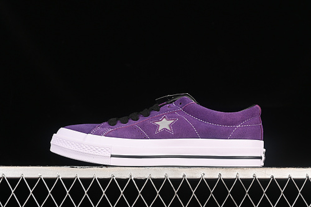 Converse [165954C]-[CONVERSE ONE STAR WHITE/BLACK/PURPLE]-[WOMAN:35-39]-[MAN:40-44], photo 1