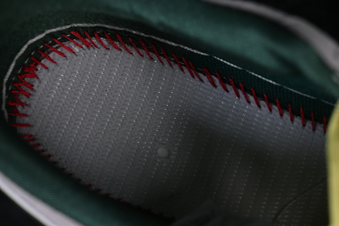 Nike [SS1979-007]-[AIR FORCE 1 07 LOW CASUAL SNEAKERS GREEN/WHITE/GREY]-[WOMAN:36-39]-[MAN:40-45] - Image 4