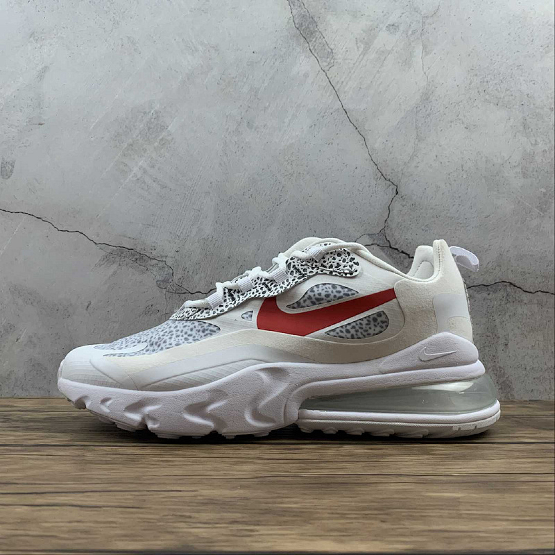Unbranded [CT2535-001]-[AIR MAX 270 REACT SAFAR INEUTRAL GREY/GRAPHITE/PLATINUM TINT/UNIVERSITY (RED]), photo 1