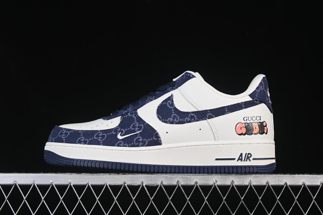 Nike [SC0601-569]-[AIR FORCE 1 07 LOW WHITE/BLUE]-[WOMAN:36-39]-[MAN:40-45] - Image 2