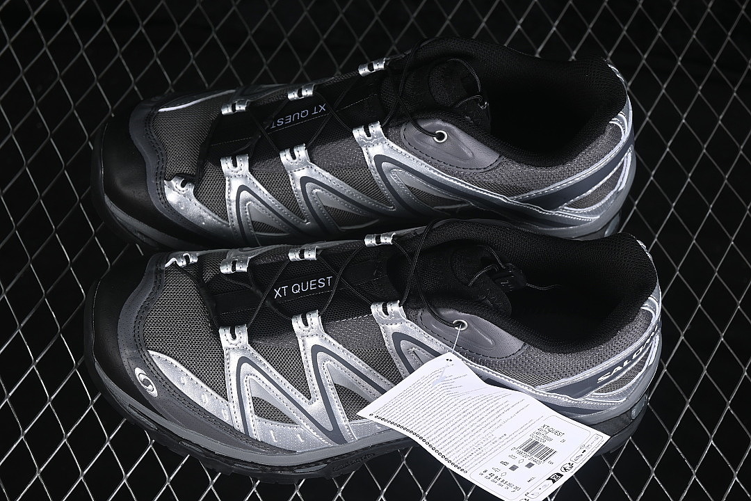 On Running [491716-29]-[XT QUEST TRAIL RUNNING SHOES SILVER/DARK GRAY]-[WOMAN:36-39]-[MAN:40-46] - Image 10