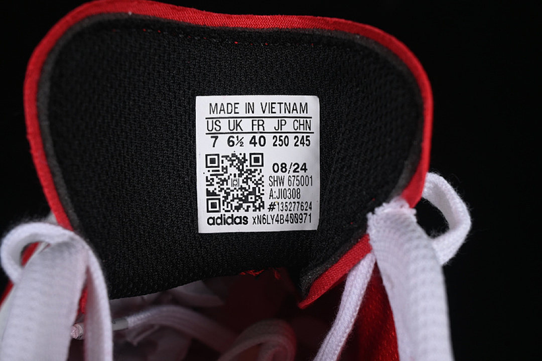Adidas [JI0308]-[ADIZERO ARUKU CLOUD WHITE/PURE RUBY/CORE BLACK]-[WOMAN:36-39]-[MAN:40-46] - Image 7