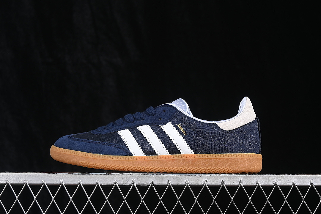 Adidas [KZ7551]-[SAMBA OG CASUAL SNEAKERS NAVY BLUE/WHITE]-[WOMAN:36-39]-[MAN:40-45], photo 1