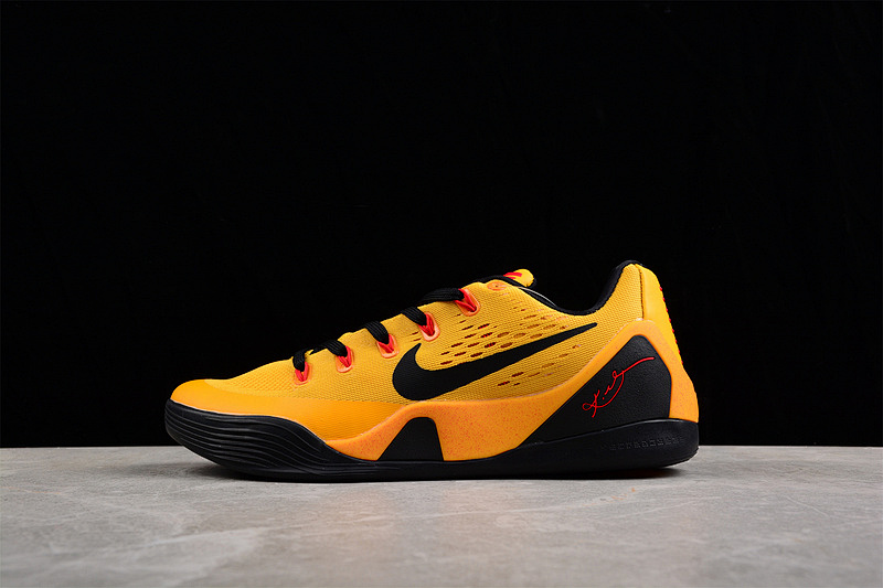 Nike Nike KOBE 9 EM BRUCE LEE UNIVERSITY GOLD/BLACK-LASER CRIMSON · 646701-700, photo 1
