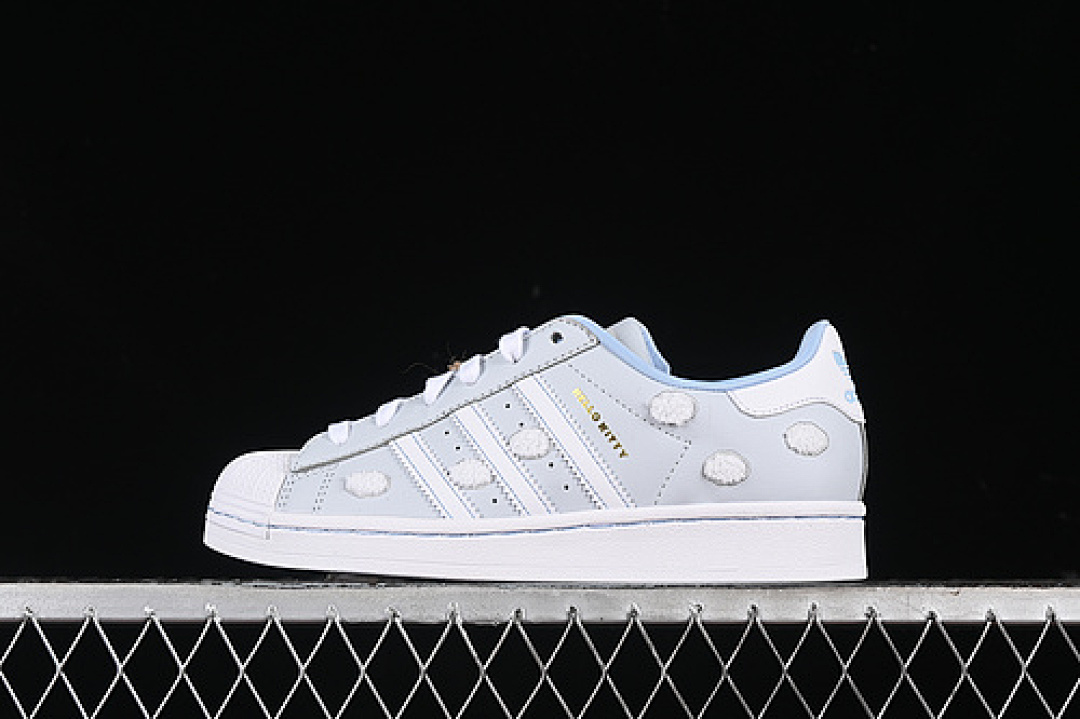 Alo Adidas HELLO KITTY X SUPERSTAR J HALO BLUE/CLOUD WHITE/GLOW BLUE · IF7021, photo 1