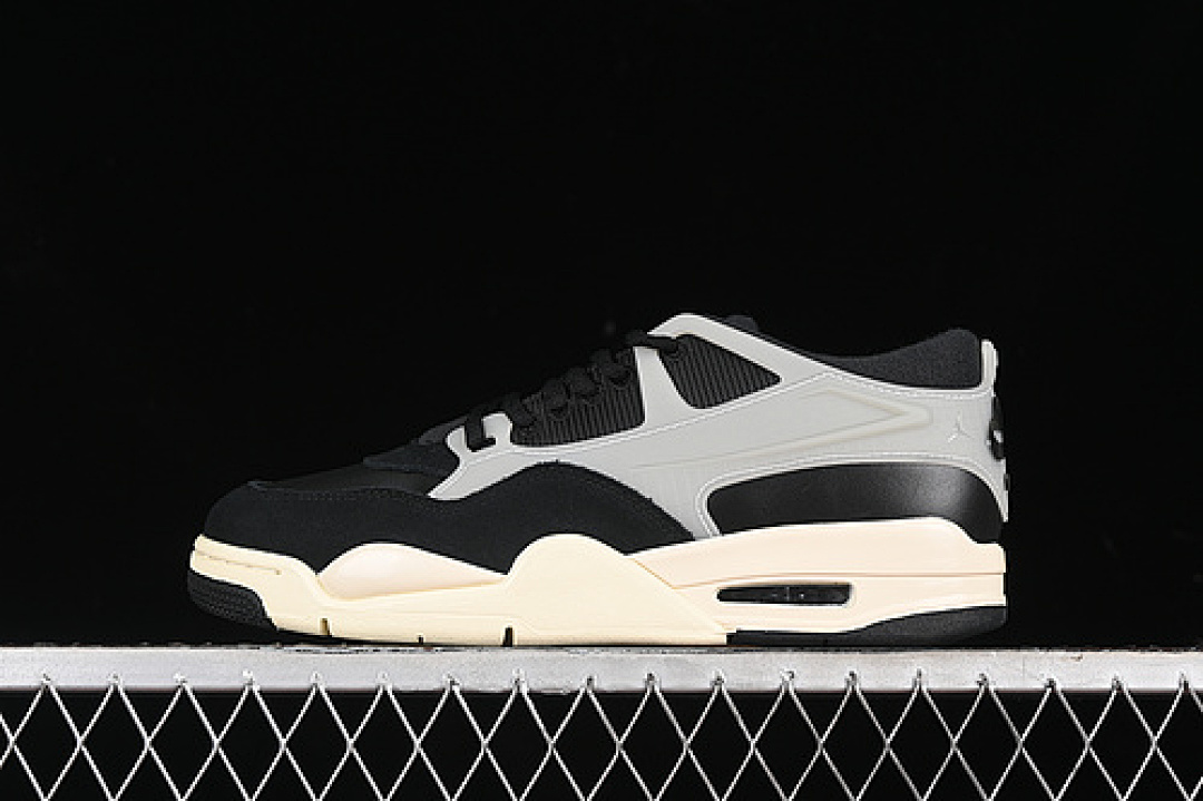 Jordan [FQ7939-006]-[AIR JORDAN 4 REMASTERED BLACK/SAIL/COCONUT MILK/GYM RED]-[UNISEX:36-47.5], photo 1
