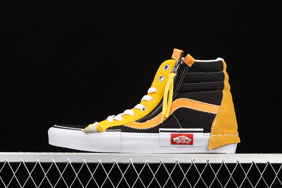 Unbranded [VN0A3WM15FG]-[SK8-HIGH REISSUE CAP SKATE BLACK/YELLOW/WHITE]-[WOMAN:35-39]-[MAN:40-44], photo 1