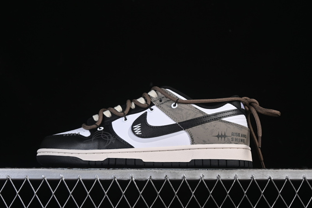 Nike SB DUNK LOW JUST DO IT WHITE/GREY/BLACK · DD1503-101, photo 1
