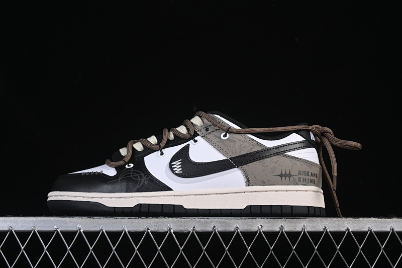 Nike SB DUNK LOW JUST DO IT WHITE/GREY/BLACK · DD1503-101, photo 1