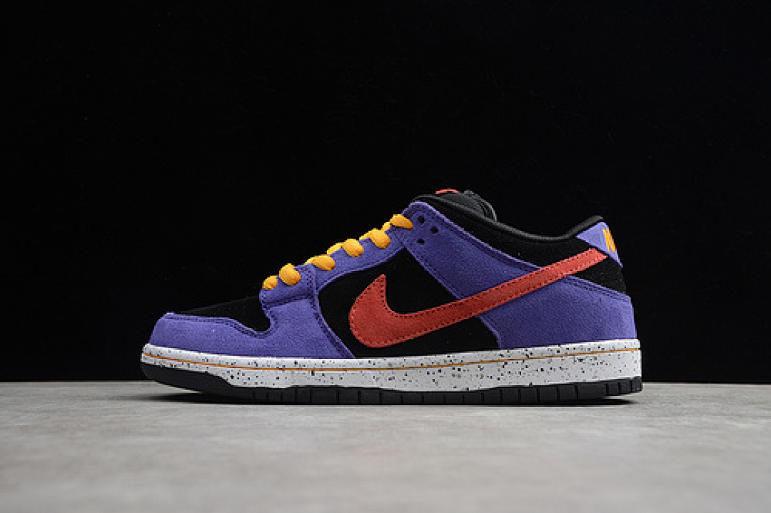 Purple [BQ6817-008]-[SB DUNK LOW PRO ACG BLACK/SUNBURST-VARSITY PURPLE]-[UNISEX:36-45], photo 1