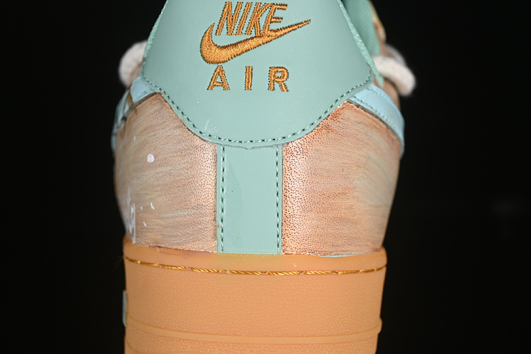 Nike [XC2351-505]-[AIR FORCE 1 07 LOW MINT BUBBLE BROWN/GREEN/BLUE/BEIGE]-[WOMAN:36-39]-[MAN:40-45] - Image 7