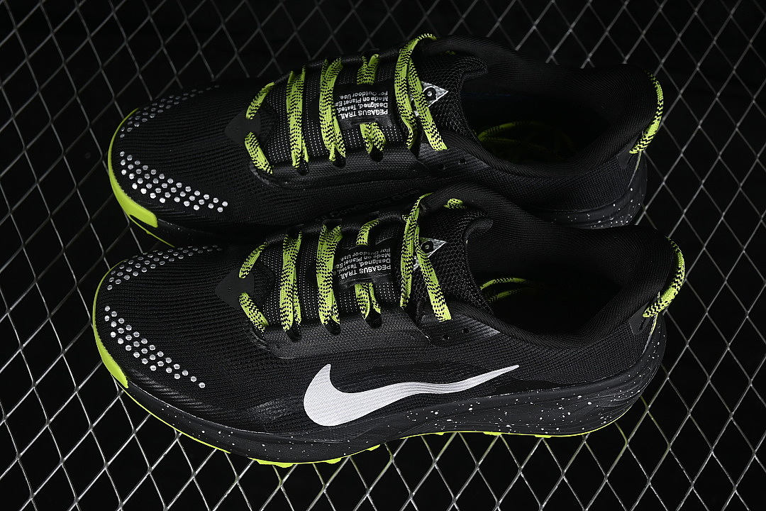 Nike [HV8116-701]-[PEGASUS TRAIL SHOCK ABSORBING RUNNING SHOES GRASS GREEN/BLACK]-[MAN:40-45] - Image 10