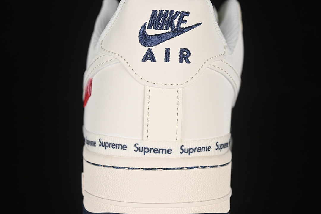 Nike [XX3168-203]-[AIR FORCE 1 07 LOW SUPREME OFF WHITE/BLUE]-[WOMAN:36-39]-[MAN:40-45] - Image 7