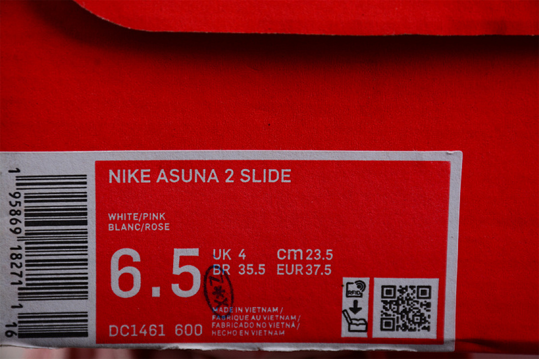 Nike [DC1461-600]-[ASUNA 2 SLIDES WHITE/LIGHT PINK/WHITE]-[WOMAN:36-40] - Image 2