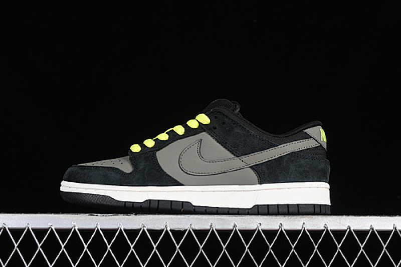 Nike DUNK LOW SB WHITE/GREY/BLACK/YELLOW · 302517-236, photo 1