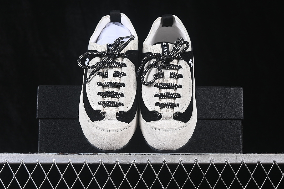 Chanel [G47413]-[26A RETRO COLOR BLOCKED CASUAL LIFE SHOES BLACK/WHITE]-[WOMAN:35-39]-[MAN:40] - Image 11
