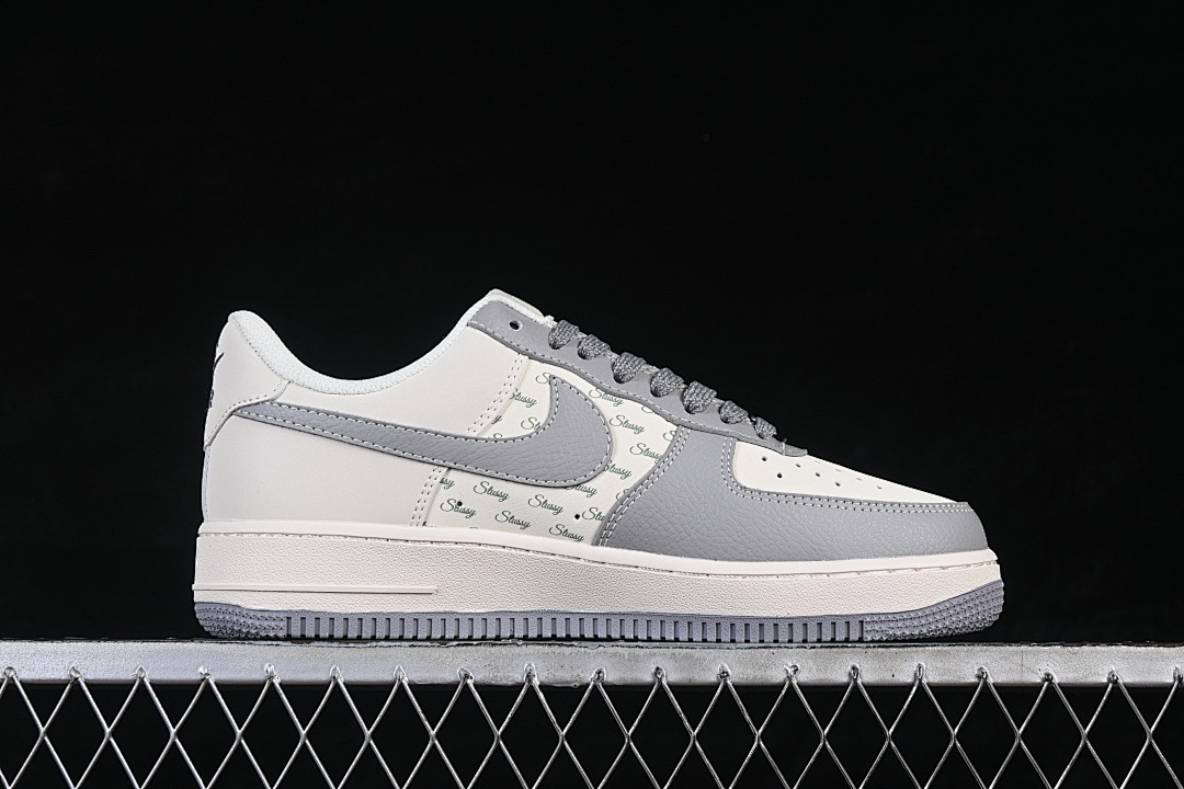 Nike [HH7518-082]-[AIR FORCE 1 07 LOW LOW-TOP CASUAL SNEAKERS WHITE/GREY]-[WOMAN:36-39]-[MAN:40-45] - Image 16