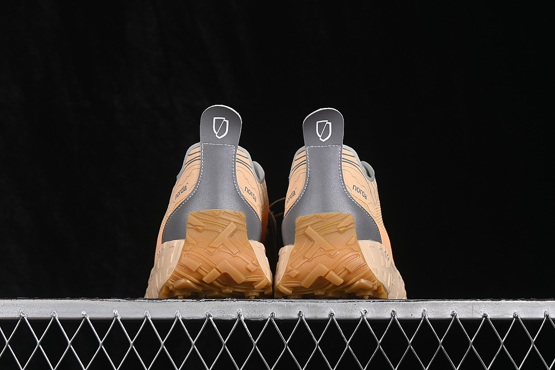 Norda [WEAR-RESISTANT CASUAL RUNNING SHOES ORANGE/GREY/ORANGE]-[WOMAN:36-39]-[MAN:40-45] - Image 15